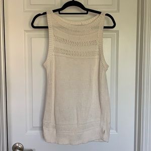 Loft sleeveless sweater tank top